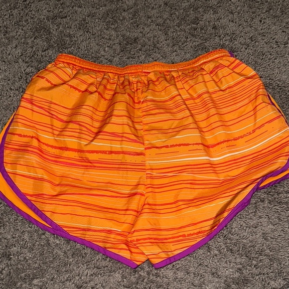 Nike Women's Orange Athletic Shorts - Picture 3 of 5